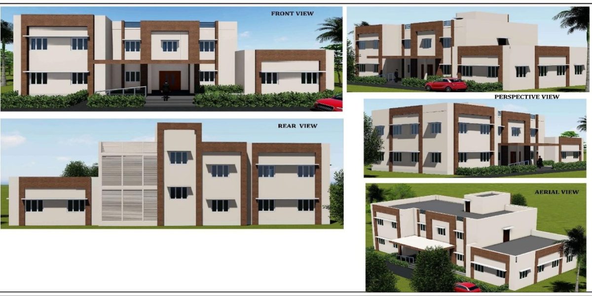 01 Completed Project Construction of excellence building in groundnut and pigeonpea genomics at RARS ,Tirupati, Chittoor dist.