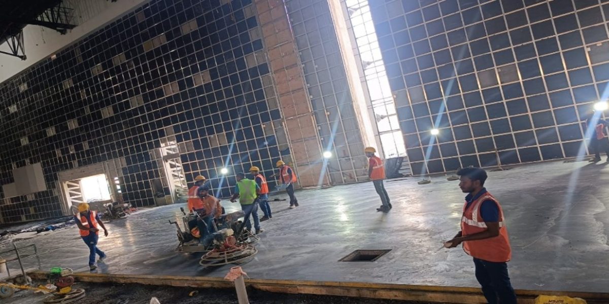 01 completed project Hitex Hall 4 t Hitex Exhibition center working-3