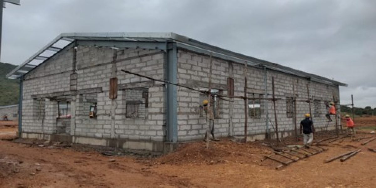 01 completed project IREP Camp office building at Kurnool working 2