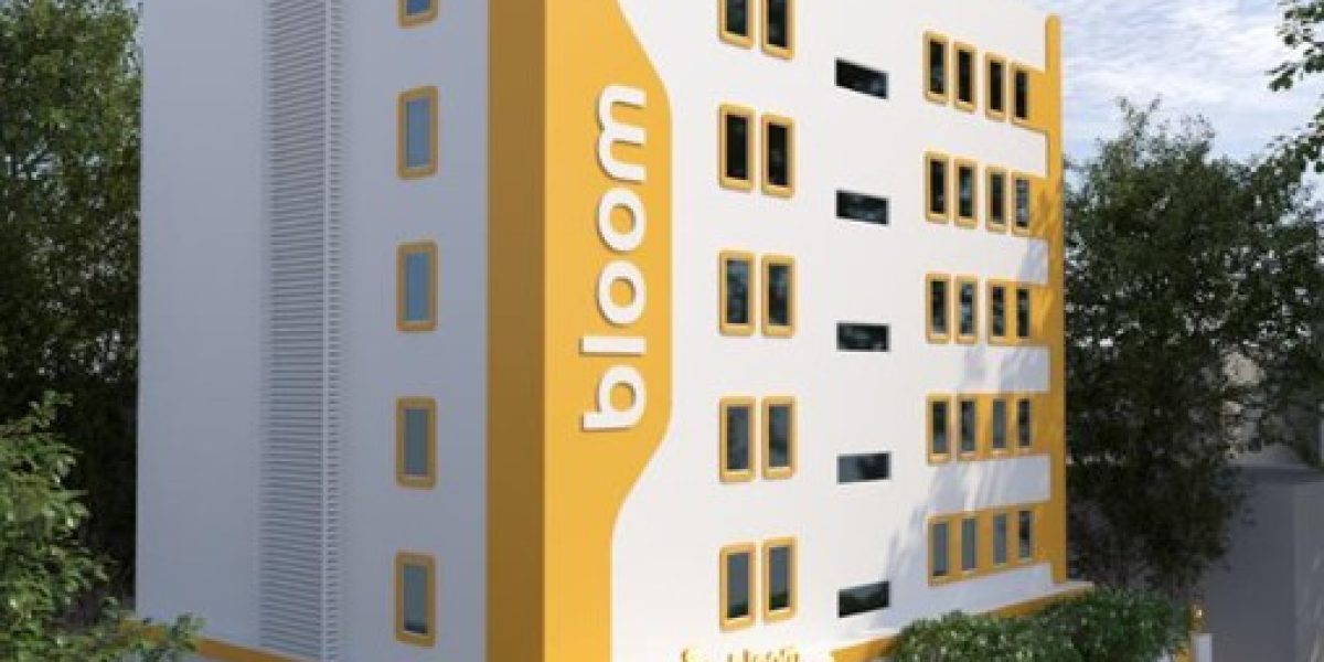01 completed project bloom hotel at Jubilee Hills -3d