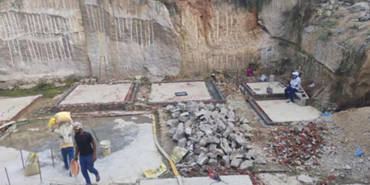 02 on going commercial building at Jayabheri Enclave working-2