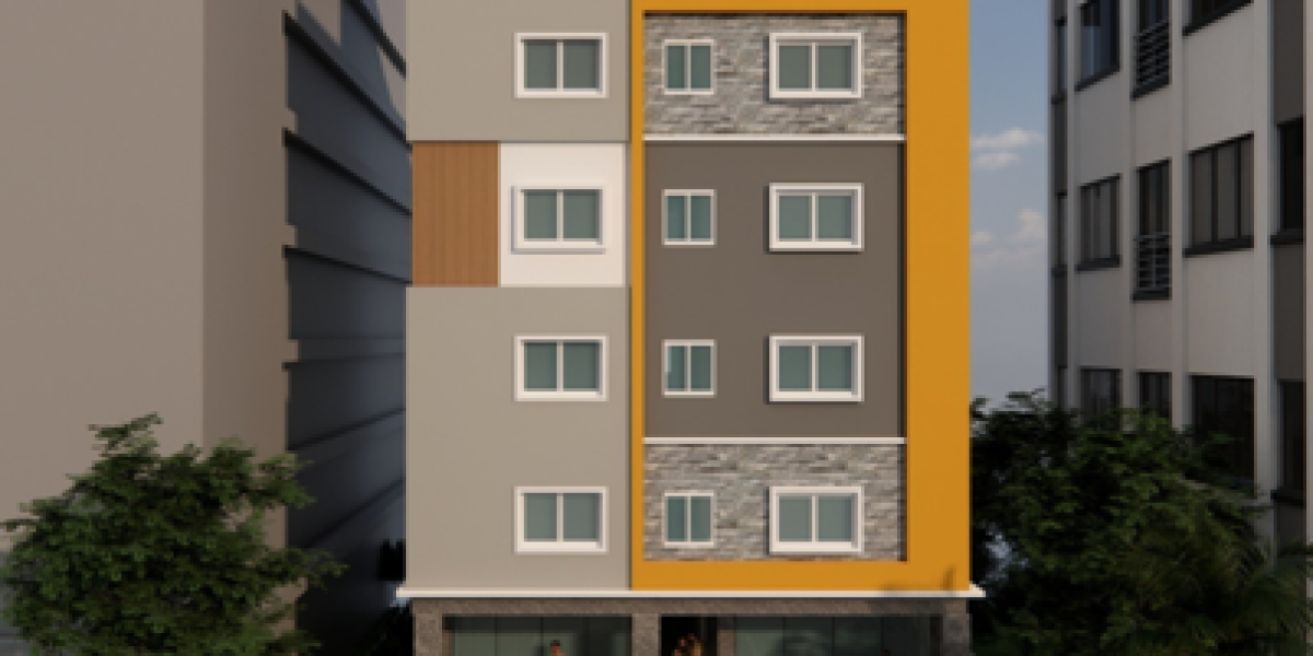 02 on going project commercial building at kondapur-3d